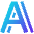 Text Shadow Icon from Sharp Gradient Set