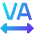 Text Tracking Icon from Sharp Gradient Set