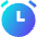 Alarm Clock Icon from Sharp Gradient Set