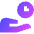 Share Time Icon from Sharp Gradient Set