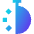 Stopwatch Half Icon from Sharp Gradient Set