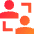 User Collaborate Group Icon from Sharp Gradient Set