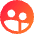 User Multiple Circle Icon from Sharp Gradient Set
