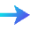End Point Arrow Icon from Sharp Gradient Set