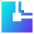 Outside Stroke Icon from Sharp Gradient Set