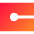 Square Cap Icon from Sharp Gradient Set
