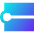 Straight Cap Icon from Sharp Gradient Set