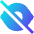 Invisible 1 Icon from Sharp Gradient Set