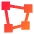 Perspective Warp Transform Distort Icon from Sharp Gradient Set