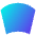 Warp Arc Icon from Sharp Gradient Set