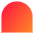 Warp Arc Upper Icon from Sharp Gradient Set