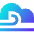 Fog Cloud Icon from Sharp Gradient Set