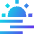 Sun Haze Icon from Sharp Gradient Set