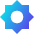 Sun Icon from Sharp Gradient Set