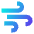 Wind Flow 1 Icon from Sharp Gradient Set