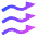 Wind Flow 2 Icon from Sharp Gradient Set