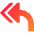 Mail Send Reply All Icon from Sharp Gradient Set