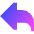 Send Reply Icon from Sharp Gradient Set