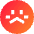 Smiley Blush Icon from Sharp Gradient Set