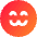 Smiley Cute Icon from Sharp Gradient Set