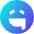 Smiley Drool Icon from Sharp Gradient Set