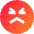 Smiley Emoji Terrified Icon from Sharp Gradient Set
