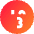Smiley Kiss And Wink Icon from Sharp Gradient Set