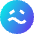 Smiley Sick Icon from Sharp Gradient Set