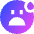 Smiley Worried Icon from Sharp Gradient Set