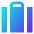 Baggage Icon from Sharp Gradient Set