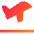Take Off Icon from Sharp Gradient Set