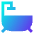 Bath Tub Icon from Sharp Gradient Set