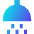 Hotel Shower Head Icon from Sharp Gradient Set