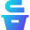 Laundry Basket Icon from Sharp Gradient Set