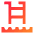 Pool Ladder Icon from Sharp Gradient Set