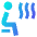 Sauna Room Icon from Sharp Gradient Set