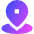 Location Pin 2 Icon from Sharp Gradient Set