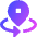 Sync Location Icon from Sharp Gradient Set