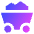 Mine Cart 2 Icon from Sharp Gradient Set