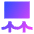 Museum Painting Exhibit 2 Icon from Sharp Gradient Set
