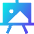 Painting Board Icon from Sharp Gradient Set