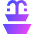 Water Fountain Icon from Sharp Gradient Set