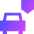 Car Insurance Icon from Sharp Gradient Set