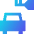 Car Rentals Icon from Sharp Gradient Set