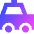 Car Taxi 1 Icon from Sharp Gradient Set