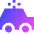Police Car Icon from Sharp Gradient Set