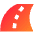Street Road Curve Right Icon from Sharp Gradient Set