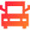 Truck Front Icon from Sharp Gradient Set