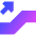 Escalator Up Icon from Sharp Gradient Set