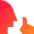 Quiet Zone Icon from Sharp Gradient Set